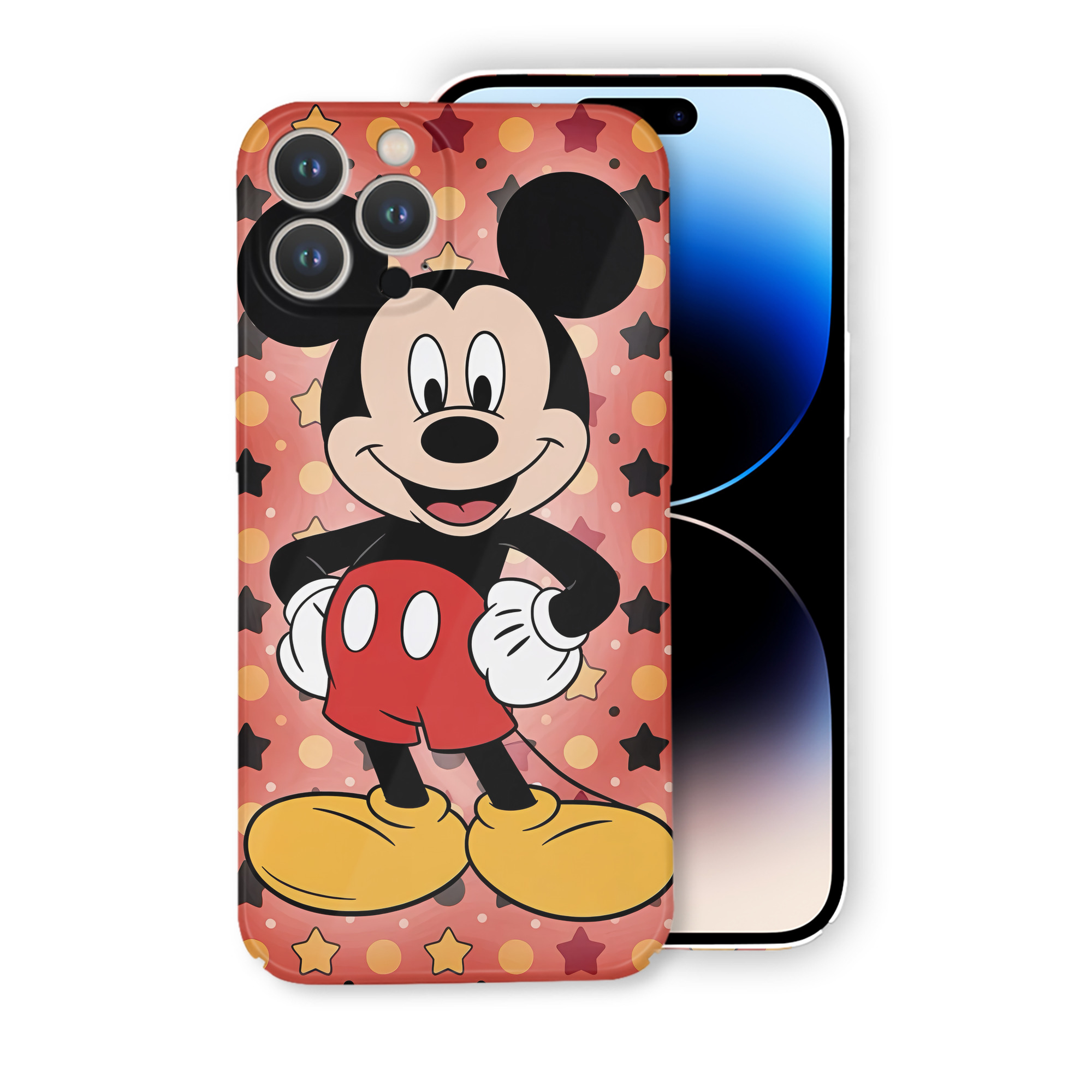 （画像用） ミッキーマウス Mickey Mouse 【iPhone 14シリーズ対応】ハードケース